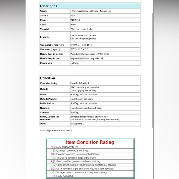 Gucci Monogram Black and Cream Crossbody Bag - Picture 15 of 16